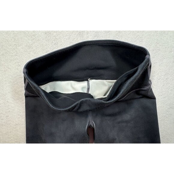 Lululemon Wunder Under Pant Gray Snowy Owl Print Athletic Leggings Womens Size 2 - Picture 5 of 6